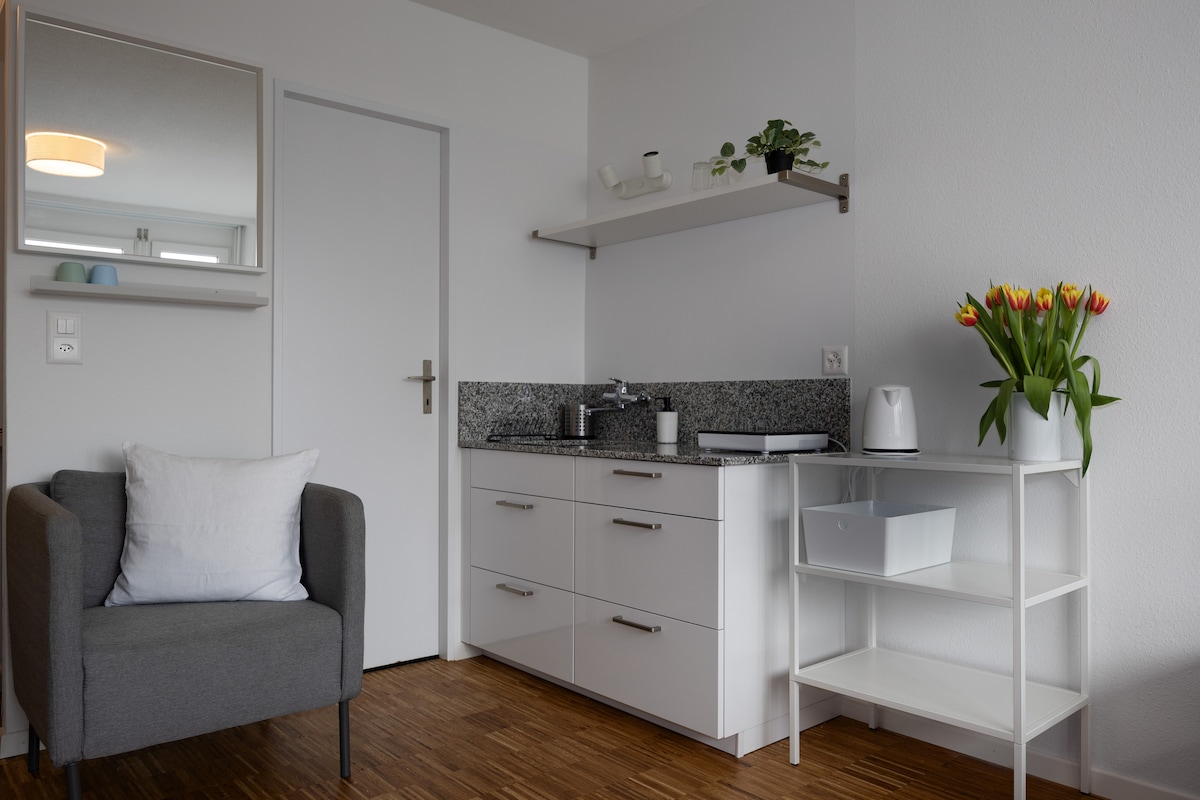 Popular Airbnb listing: Zurich City - Small Studio - Albisriederplatz 4211 in Hard