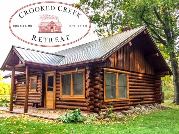 Crooked Creek Retreat Cabins for Rent in Hinckley, Minnesota, United