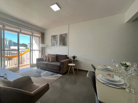 Top Airbnb: Renovated Central Apartment with beautiful view in águas De Lindóia