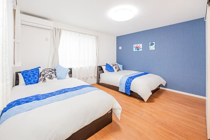 ソラマチ東京徒歩5分、浅草2分、空港直通、家族や団体には最高です、整栋别墅，渋谷直达