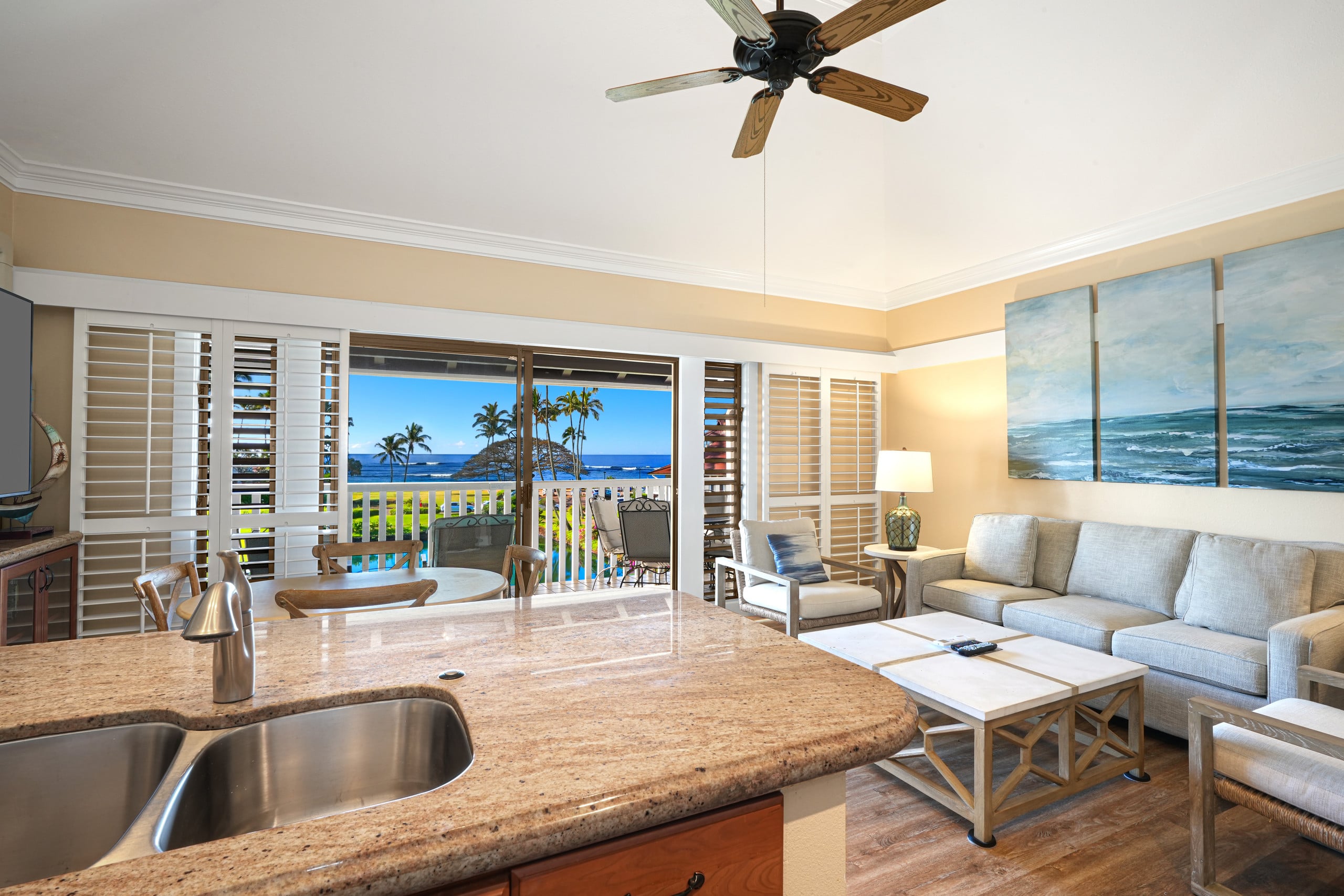 Kiahuna Plantation Resort #217 Ocean View 1BD/1BA - Image 2