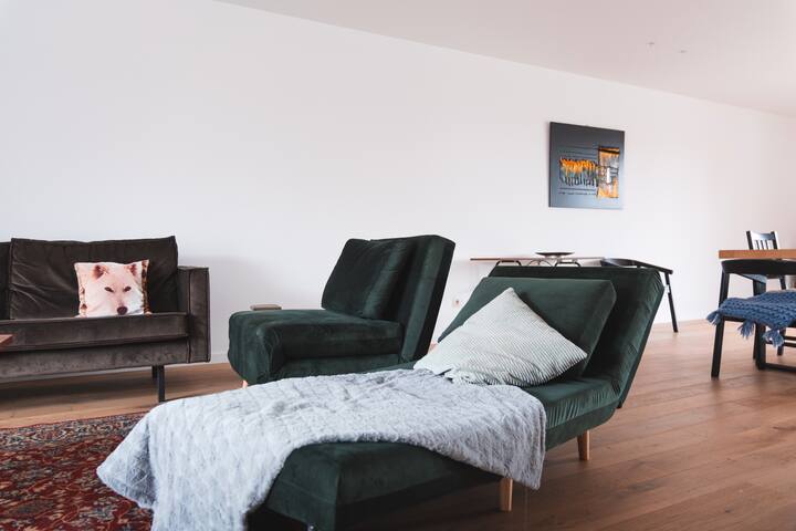 Flat White - Luxe App Aan Zee Met Terras & Parking - De Haan
