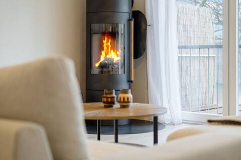 Ostscheune | Hygge with sea view, sauna and fireplace