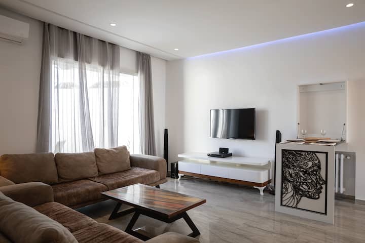 Studio Indépendant Avec Jardin - La Marsa