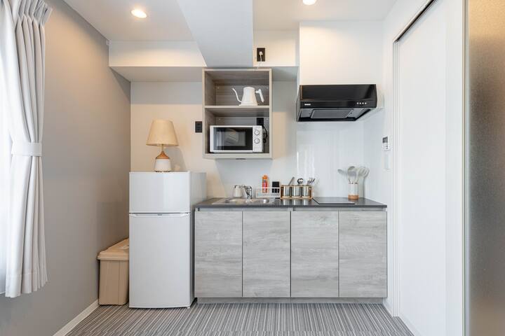 NEW/新築3階/新宿/神楽坂/駅徒歩2分/3寝室/3バスルーム/3トイレ/最大10名/EV無し/D gallery image 5