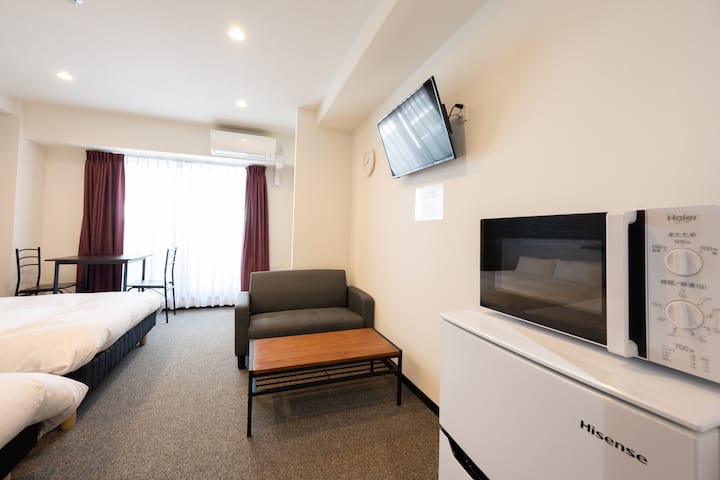 Ideal for sightseeing in Osaka with your family! Can be used by 4