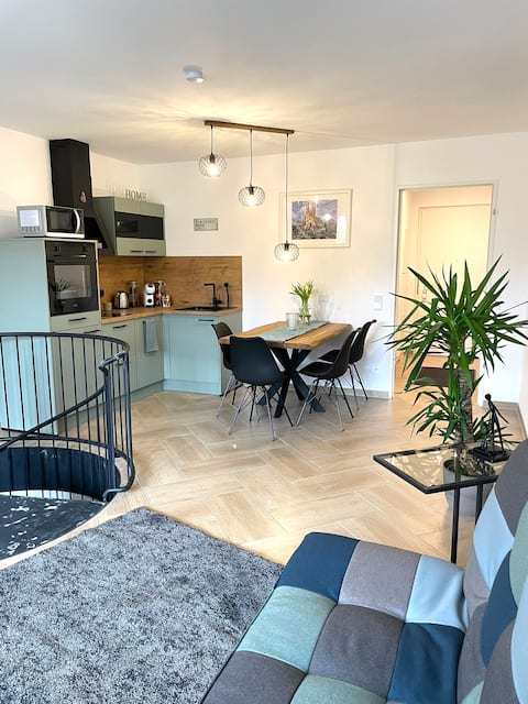 2-room apartment with terrace, Starnberg near the lake