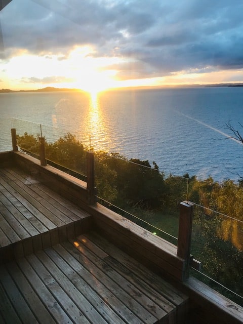 Lake Ranco shore house