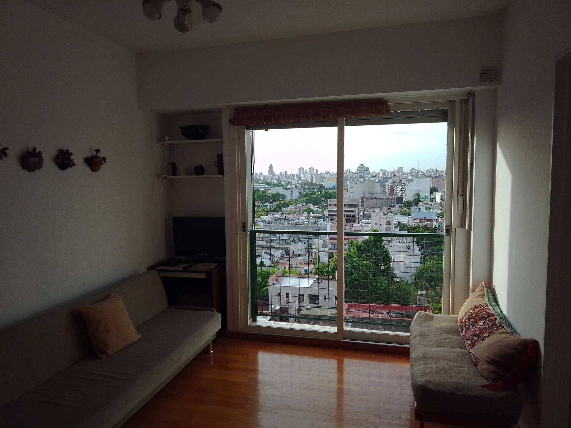 Квартира с 1 спальней и панорамным видом в Villa Crespo