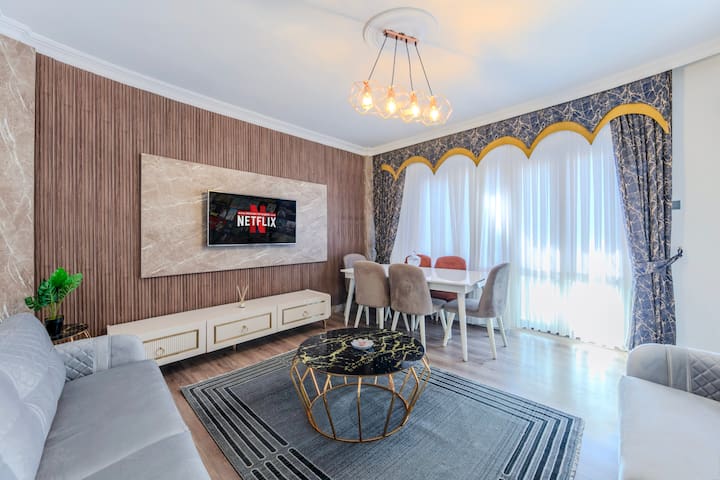 Modern & Carefully Designed 2 WC Flat in Şişli 3+1