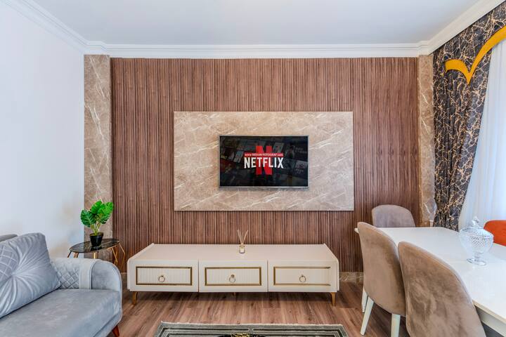 Modern & Carefully Designed 2 WC Flat in Şişli 3+1 gallery image 4