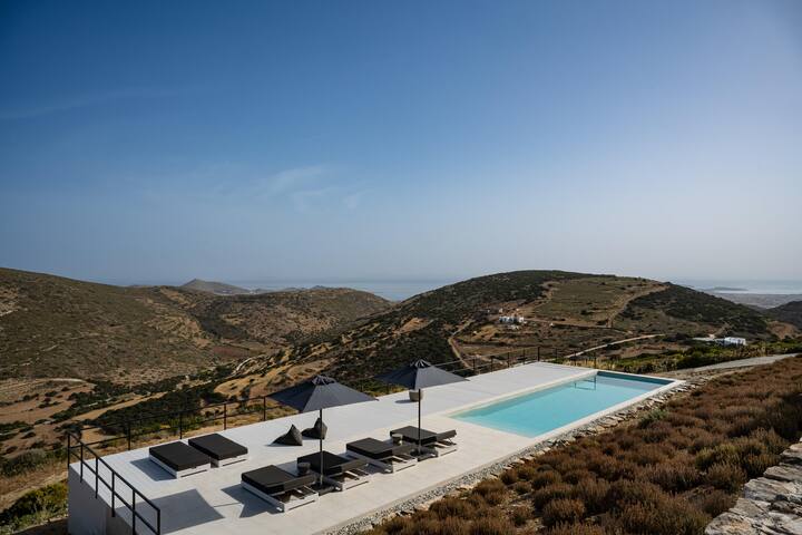 Moonhouse Paros- Dream Villa-Nature-Epic Sea Views