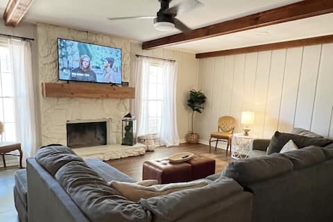 Eclectic, large family home