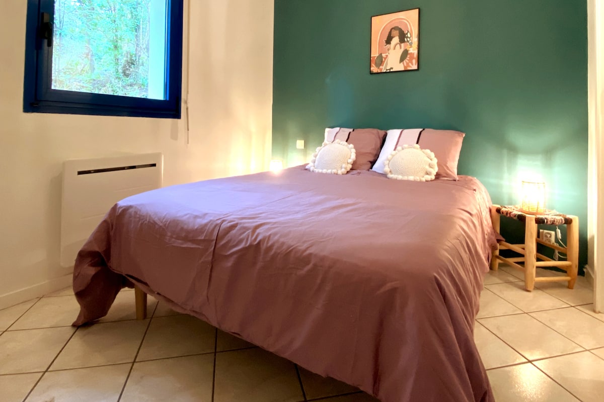 habitación cama doble planta baja