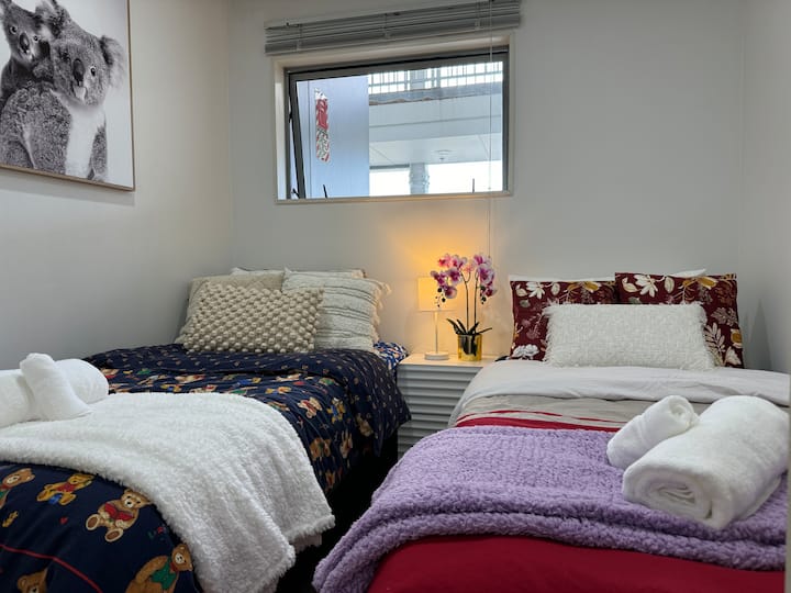 Treća spavaća soba s 2 kreveta za jednu osobu