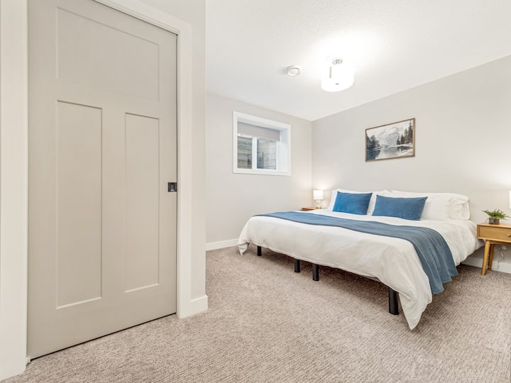 Dormitorio king de la planta baja