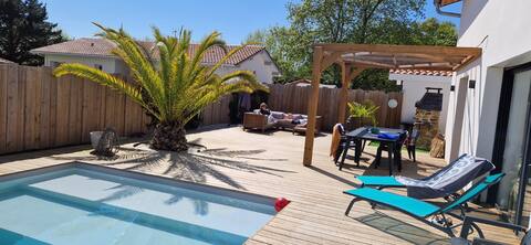 Villa Saubrigues 15 min to ocean