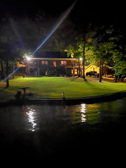 House on the water.