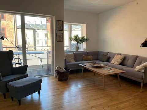 Popular Airbnb listing: Modern centrally located 100 m2 in Indre By