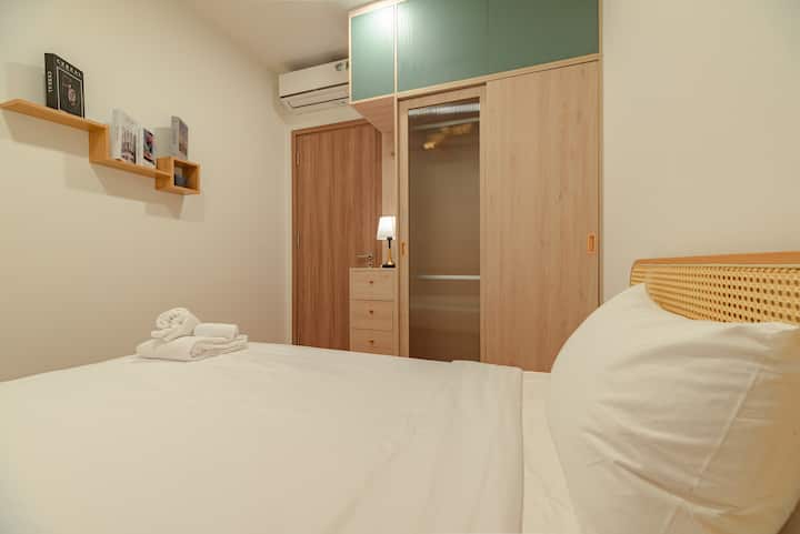 Apartamento en el piso 24, segundo dormitorio.