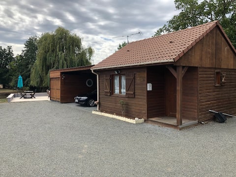 Independent furnished chalet in Le Mans