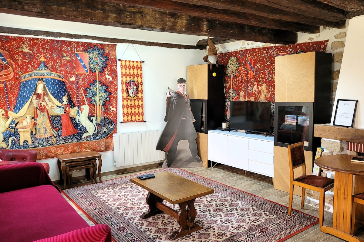 Bienvenue dans la salle commune de Gryffondor !