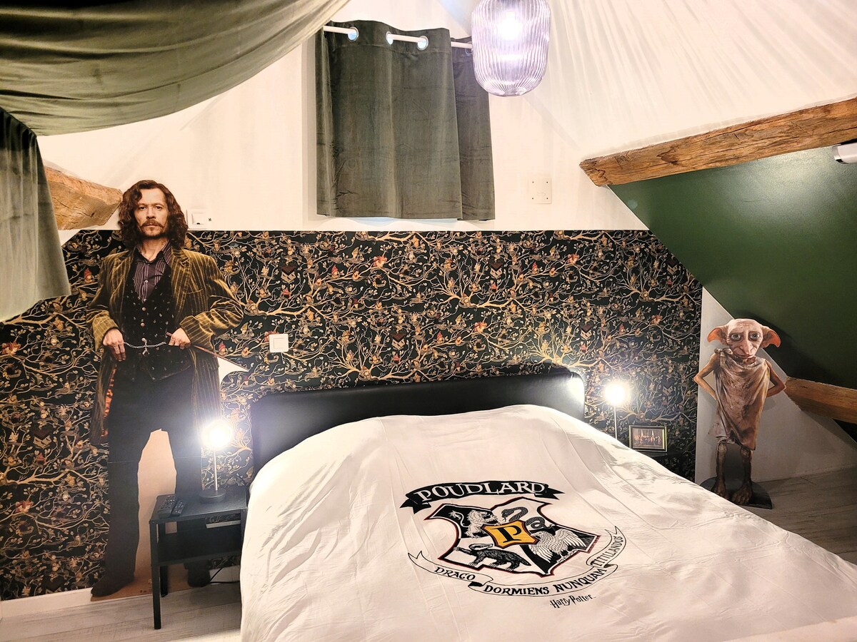 Chambre inspirée par le Square Grimmaurd.