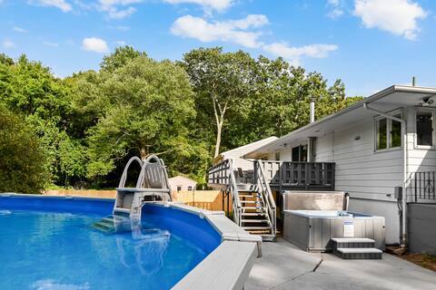 2 Houses~Pool~Hot Tub~IndoorOutdoor Games~24Guests