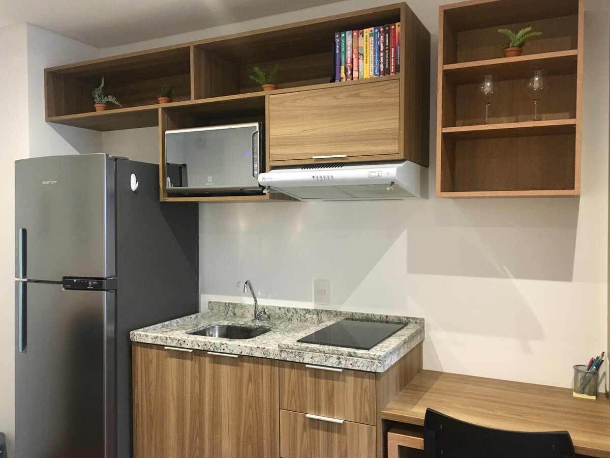 Top Airbnb: New and Cozy Studio República Subway Station em República
