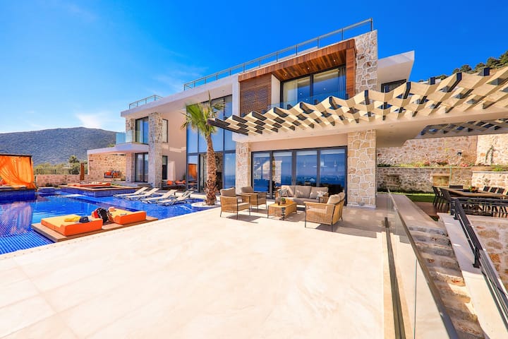 Fantastic Views, 70 M2 Heated Infinity Pool - Kalkan