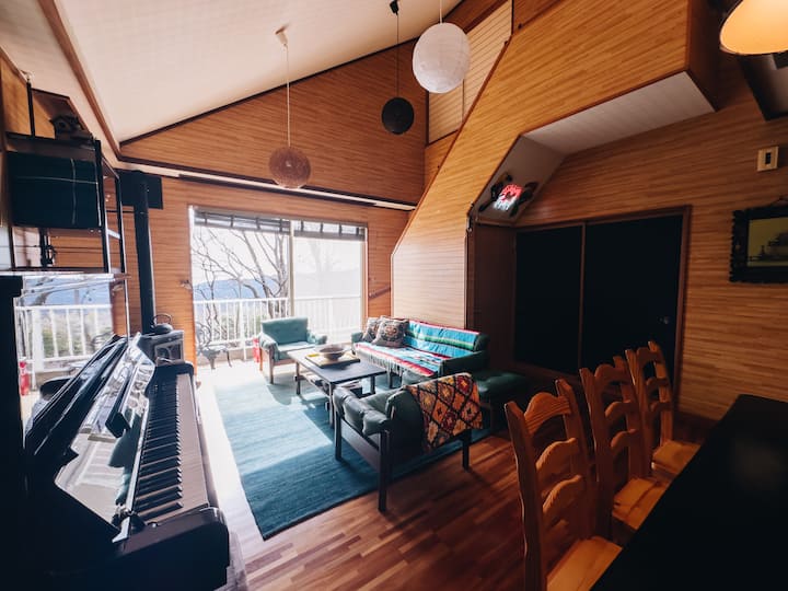 Onsen In The Forest! 400m2 Garden, Bbq, Sauna! - 伊豆市
