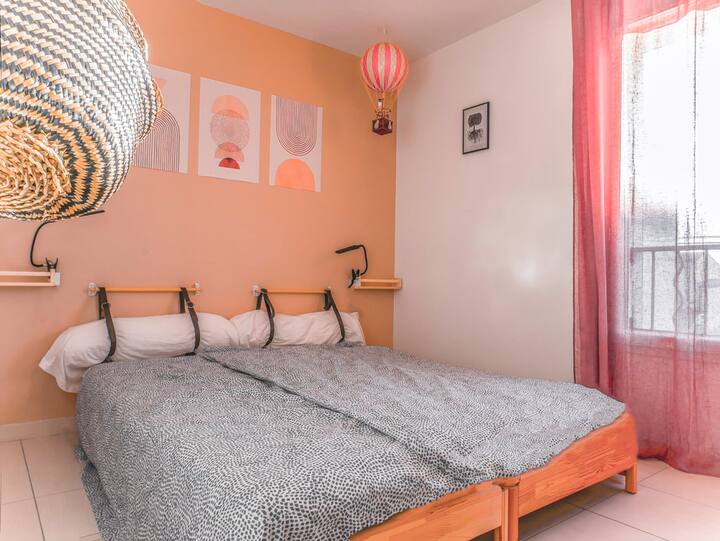 Спалня 3, 160x200 см конфигурация на леглото 