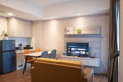 3BR Chic & Cozy Apartment @M-town Gading Serpong