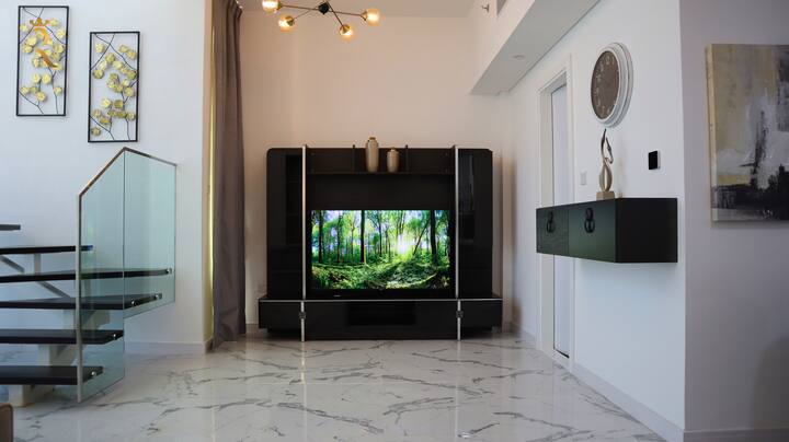 Bright 2br Living | Sleek Modern Escape - Aéroport d'Abou Dabi (AUH)