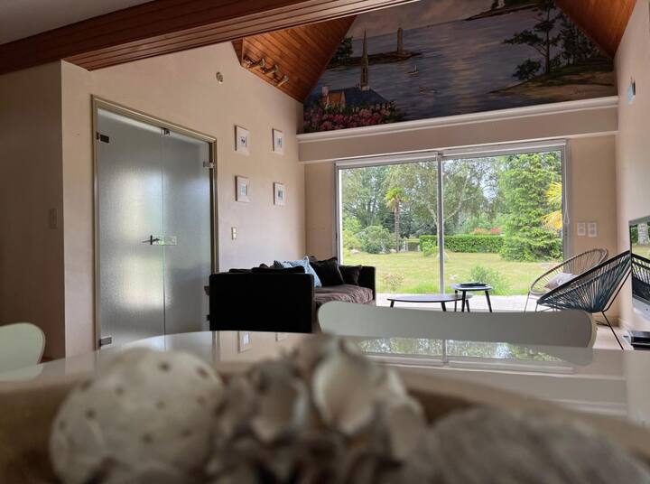 Villa Avec Tennis Et Piscine - Fouesnant