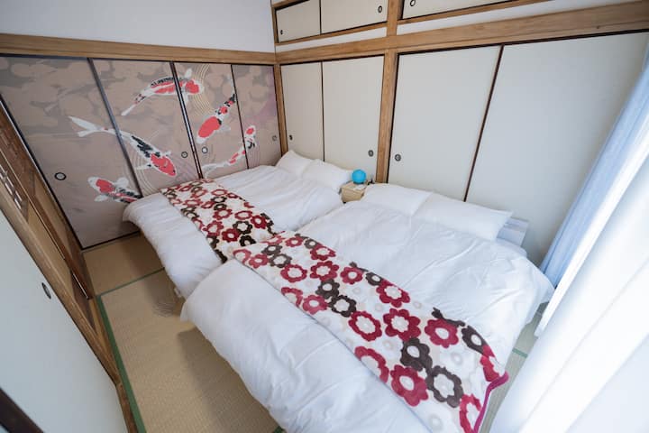 tomo部屋 F2 ⭐︎ Beautiful room on the 2nd floor with excellent