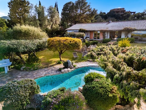 Villa Paradiso, pool, park, breathtaking view
