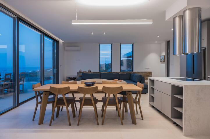 Syros – modern villa in Posidonia with pool gallery image 5