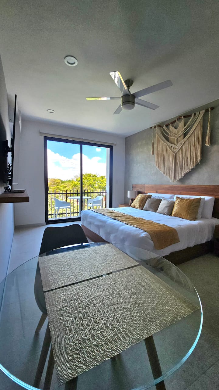 Modern Studio W Pools & Gym Near 5th Ave - Riviera Maya