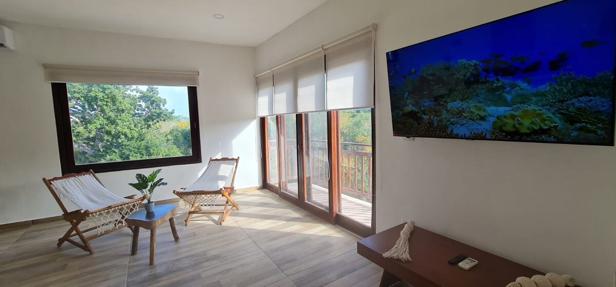 Popular Airbnb listing: Tooj Apartment · Aldea Há Puerto Morelos · Pool in Aldea Ha