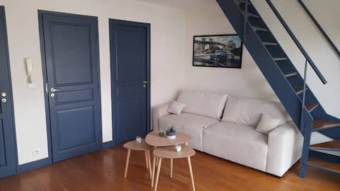 triplex, downtown, terrace