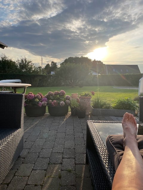 Nice big house close to the beach