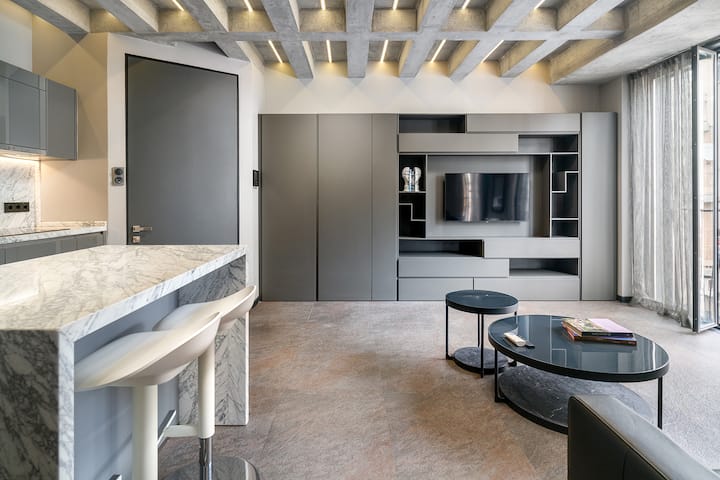 Fully Furnished Design Apartment In Main Istanbul - Beyoğlu