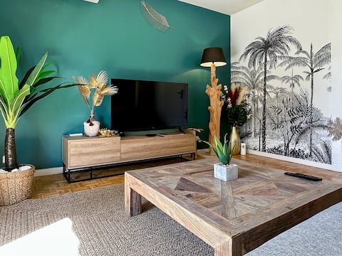 Oasis -T4 Comfortable Near Train Station & Downtown