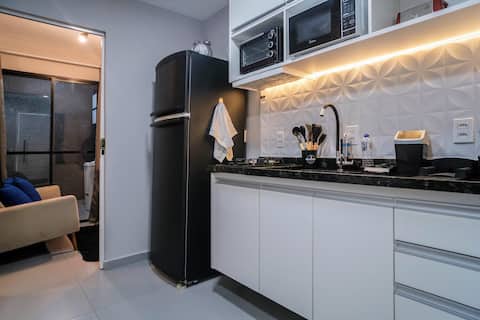 Successful Airbnb property: Cozy Studio Airport, SP Expo, Subway in Jabaquara