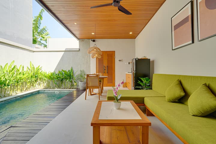 Promo! 1br Villa Umahera 4 Near Pererenan Beach - Canggu