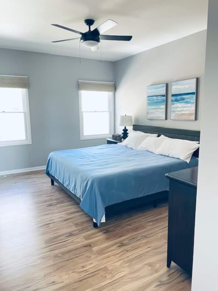 Manželská posteľ - hlavná spálňa sa nachádza na 2. poschodí