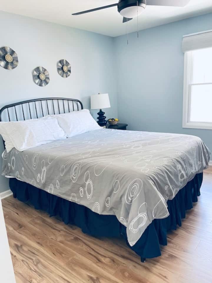 Manželská posteľ na 3. poschodí