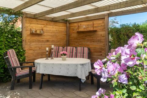 Cozy village house with large yard.