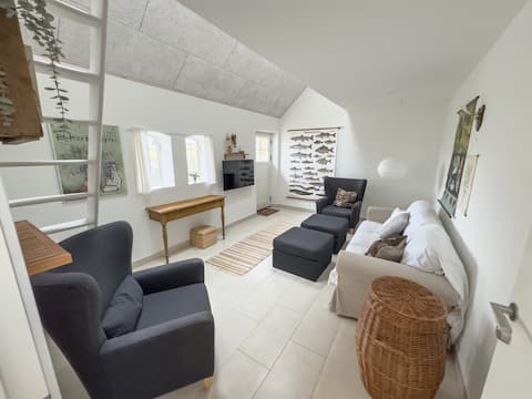 Rural idyll, a stone's throw from Mossø.
Valdemargaard